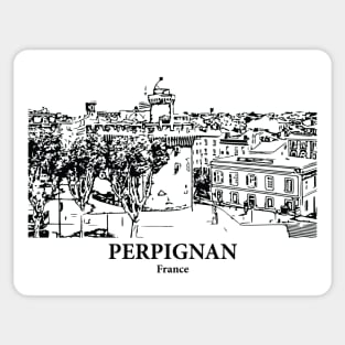 Perpignan - France Sticker